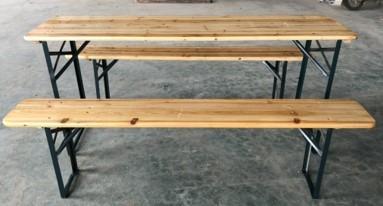 MaxxGarden Biertafel - picknickset tafel met banken - 167..., Tuin en Terras, Tuintafels, Nieuw, Ophalen of Verzenden