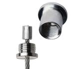 Plafondbevestiging voor staalkabel 2.5mm, Verzenden, Nieuw