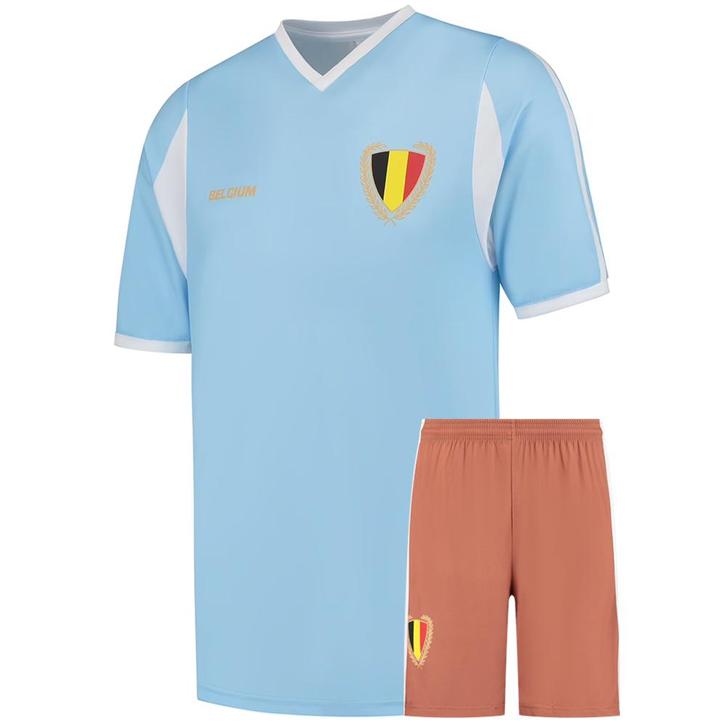 Kingdo Belgie Voetbaltenue Uit - 2024-2026 - Kind en, Sport en Fitness, Voetbal, Bal, Nieuw, Verzenden