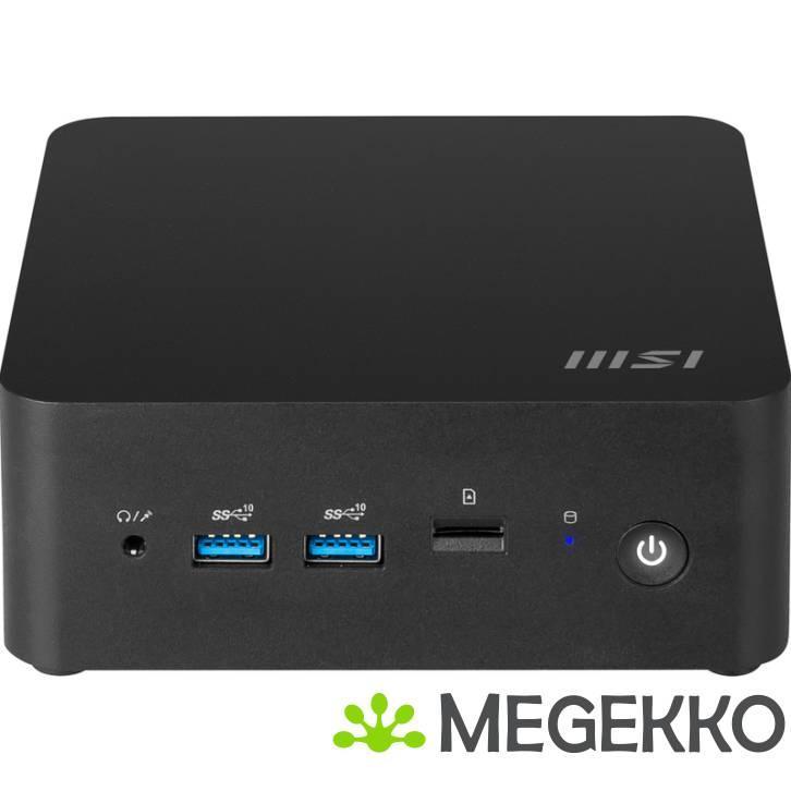 MSI CUBI NUC 1MG-238BEU Core 5 120U Barebone, Computers en Software, Desktop Pc's, Nieuw, Verzenden