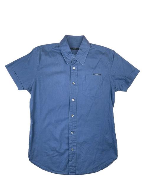Calvin Klein heren overhemd met korte mouwen Maat M, Vêtements | Hommes, Chemises, Enlèvement ou Envoi