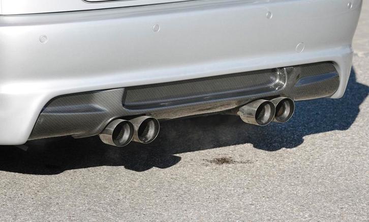 Rieger einddemper, M3-Look 4x90mm centrum Type 14, BMW E46 |, Auto-onderdelen, Uitlaatsystemen, Nieuw, BMW, Verzenden