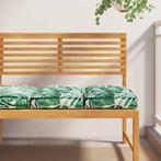 vidaXL Palletkussen voor zitting 2 pcs Bladpatroon 40 x 40 x, Huis en Inrichting, Verzenden, Nieuw