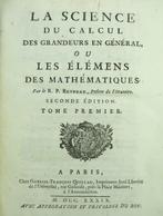 Charles-René Reyneau - La science du calcul des grandeurs