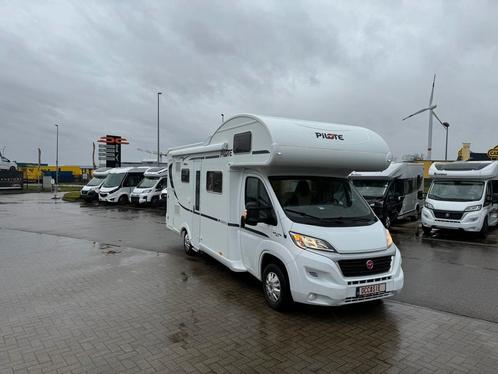 Pilote C700 in zeer goede staat met stapelbedden 69529, Caravans en Kamperen, Mobilhomes, tot en met 6, Diesel