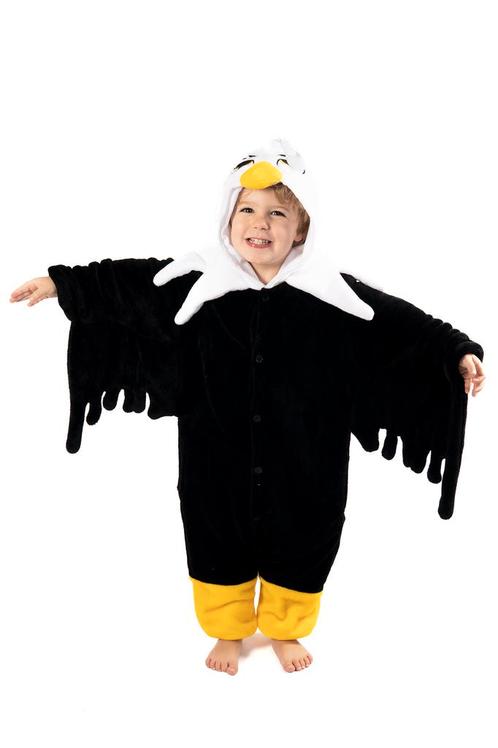 Onesie Adelaar Pak 146-152 Adelaarpak Arend Kostuum Pak Zwar, Kinderen en Baby's, Carnavalskleding en Verkleedspullen, Nieuw, Ophalen of Verzenden