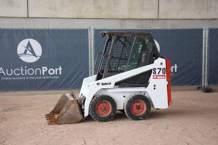 Veiling: Schranklader Bobcat S70 Diesel 17kW 2013, Zakelijke goederen, Machines en Bouw | Kranen en Graafmachines, Ophalen