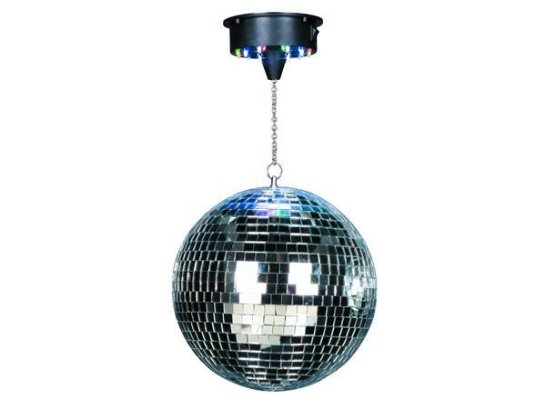Ibiza DISCO1-30 30cm Discobol Set Met Motor Inclusief LED, Muziek en Instrumenten, Microfoons