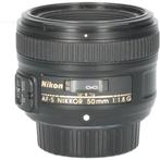 Tweedehands Nikon AF-S 50mm f/1.8G CM6120, Ophalen of Verzenden, Gebruikt, Overige typen