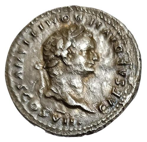 Romeinse Rijk. Titus for Domitian. Denarius Rome 80-81 AD, Postzegels en Munten, Munten | Europa | Niet-Euromunten