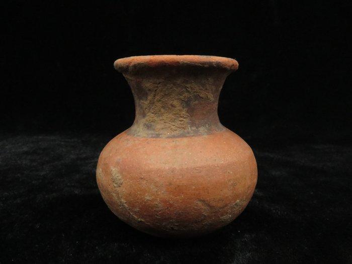 Indus Vallei Terracotta Versierde vaas - 6.5 cm (Zonder, Antiek en Kunst, Antiek | Overige Antiek