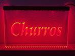 Churros churro neon bord lamp LED verlichting reclame lichtb, Huis en Inrichting, Nieuw, Verzenden