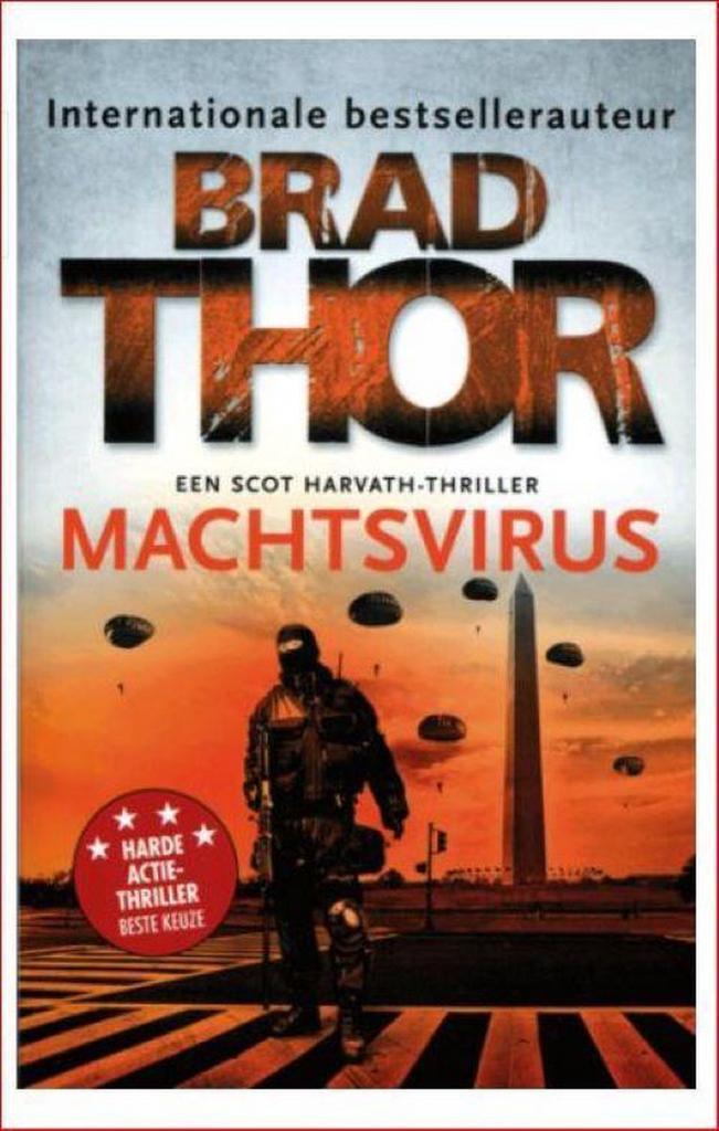 Machtsvirus 9789045218557 Brad Thor, Boeken, Romans