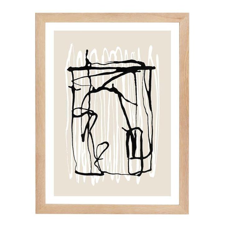 Vintlux Fotolijst Nordby Raised - Essen Ongelakt 50x70 cm, Huis en Inrichting, Woonaccessoires | Lijsten, Verzenden