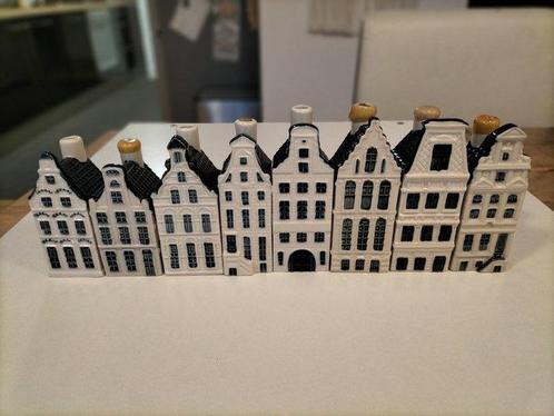 KLM-huisje - Bols - Acht KLM huisjes, Antiek en Kunst, Antiek | Wandborden en Tegels