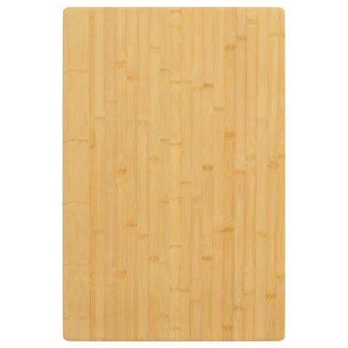vidaXL Tafelblad 60x100x2,5 cm bamboe, Huis en Inrichting, Tafelonderdelen, Nieuw, Verzenden