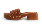 Notre-V Slippers in maat 41 Bruin | 5% extra korting, Kleding | Dames, Schoenen, Slippers, Notre-V, Bruin, Verzenden