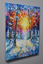 Olga Nowak (1956) - Winter in the forest