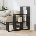 vidaXL Boekenkast Zwart eiken 99 x 29 x 99 cm Bewerkt hout, Huis en Inrichting, Verzenden, Nieuw