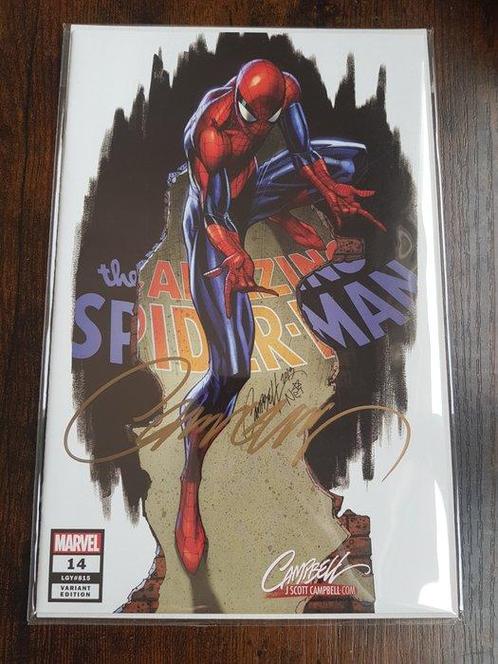 The Amazing Spider-Man #14 - J. Scott Campbell Webstore, Boeken, Strips | Comics