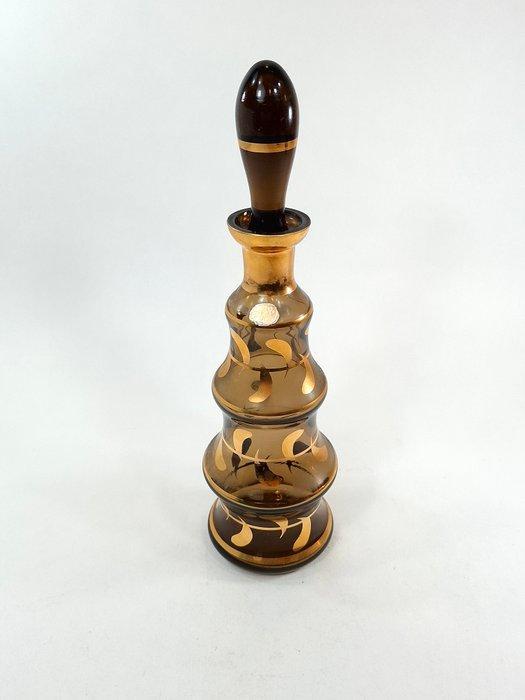 Bohemia - Fles - Glas - Bohemia likefles, Antiquités & Art, Curiosités & Brocante