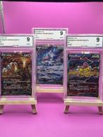 Pokémon - 3 Graded card - Entei, Raikou, Suicune - UCG 9, Nieuw