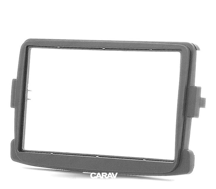 Facade Autoradio 2 Din Noir Pour Renault Dacia Duster Logan, Auto diversen, Autoradio's, Verzenden