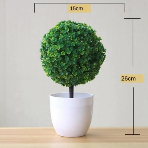 Kunst Bonsai Boom - Planten Nep Plant Plastic Decoratie, Huis en Inrichting, Woonaccessoires | Kunstplanten en Kunstbloemen, Nieuw