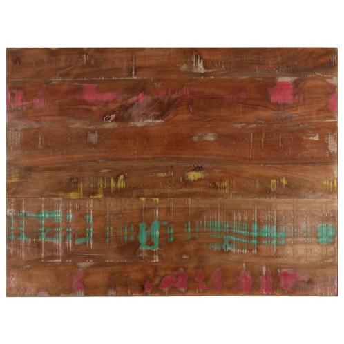vidaXL Tafelblad rechthoekig 90x50x3,8 cm massief gerecycled, Huis en Inrichting, Tafelonderdelen, Nieuw, Verzenden