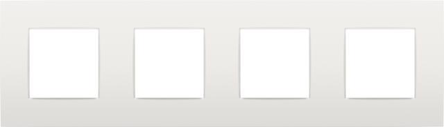 Niko Intense Afdekraam Schakelmateriaal - 120-76400, Doe-het-zelf en Bouw, Elektriciteit en Kabels, Verzenden