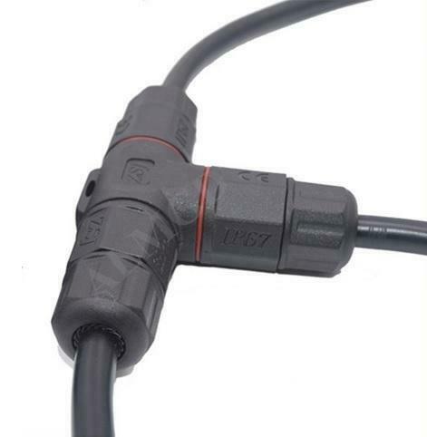Waterdichte kabelverbinder 3-aderig - T splitter -, Doe-het-zelf en Bouw, Elektriciteit en Kabels, Kabel of Snoer, Verzenden
