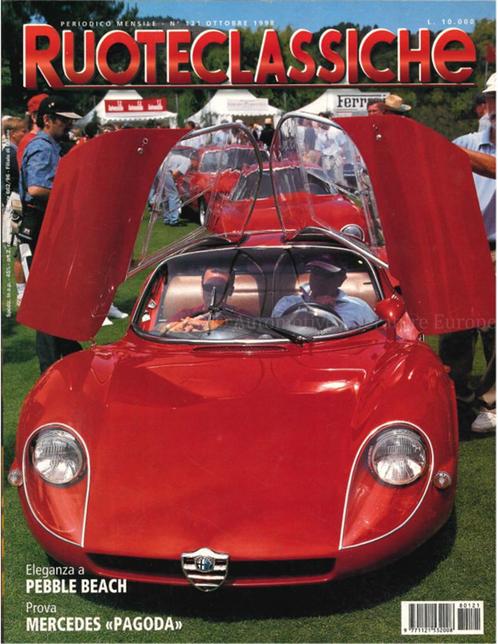 1998 RUOTECLASSICHE MAGAZINE 121 ITALIAANS, Livres, Autos | Brochures & Magazines