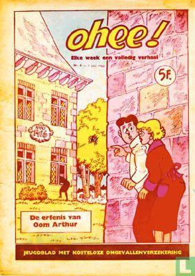 Dees Dubbel en Cesar - De erfenis van oom Arthur - 1963, Boeken, Stripverhalen, Zo goed als nieuw, Eén stripboek, Verzenden