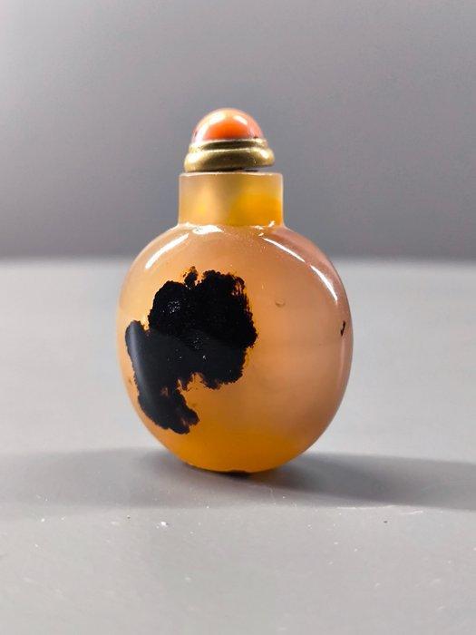 Qing Dynastie (1644-1911) Een klein schaduwagaat, Verzamelen, Mineralen en Fossielen