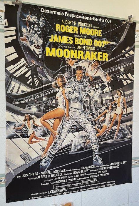 James Bond 007 : Moonraker (1979) - Roger Moore - Affiche,, Verzamelen, Film en Tv