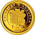 Andorra. 1 Dinar 2011 Emperor Napoléon Bonaparte (Au.999)