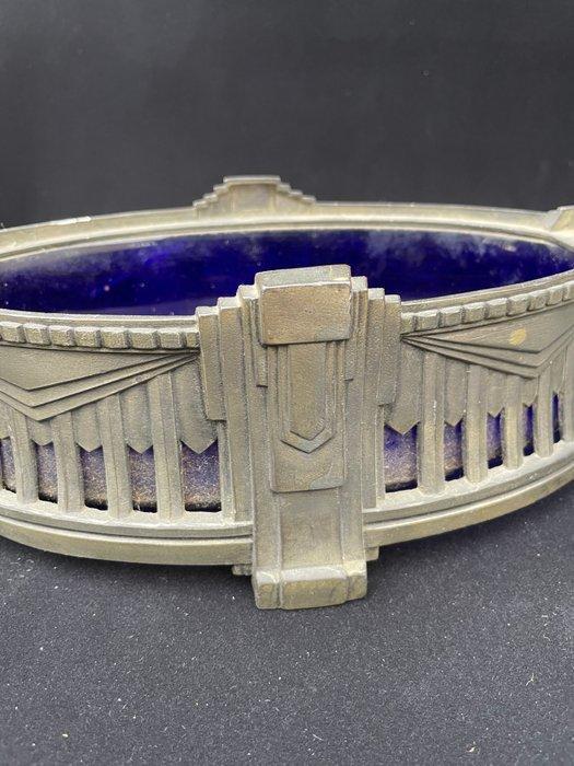 Miroir de table (2) - - Ensemble jardinière art deco et, Antiquités & Art, Antiquités | Autres Antiquités