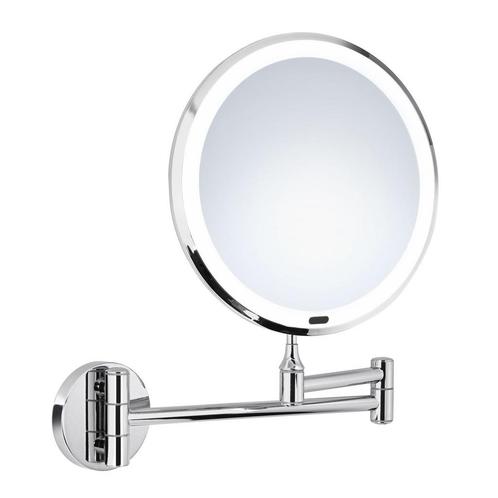 Vergrotingsspiegel Smedbo LED Wandmontage Limited Edition, Doe-het-zelf en Bouw, Sanitair, Bad, Nieuw, Chroom, Ophalen of Verzenden