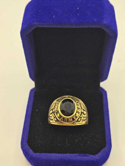Métal rempli dor 24 carats - Bague, Verzamelen, Militaria | Algemeen