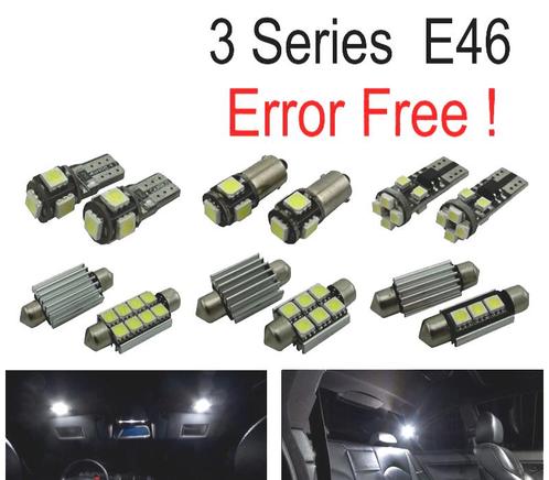 Kit 17 Ampoules Led Intérieur Pour Bmw Série 3 E46 Berline C, Auto-onderdelen, Verlichting, Verzenden