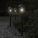 vidaXL Vloerlamp voor buiten 80 cm roestvrijstaal zwart, Tuin en Terras, Verzenden, Nieuw