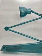 Staande lamp - IJzer - Vintage garagelamp, Antiek en Kunst