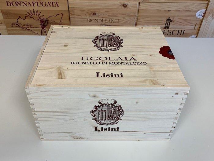 2016 Lisini Ugolaia - Brunello di Montalcino - 6 Flessen, Collections, Vins