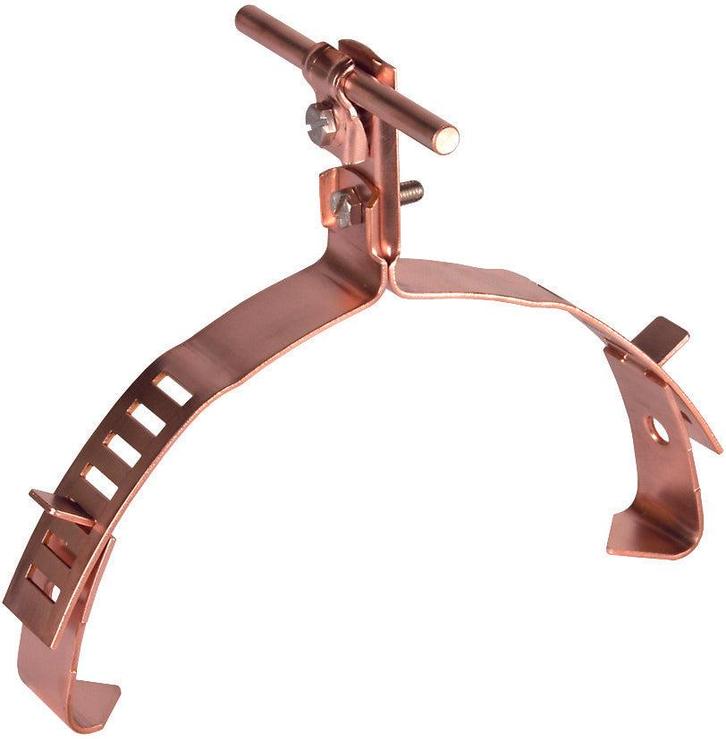 Cond. de toit réglable DEHN Support DEHNQUICK Cu pour Rd, Doe-het-zelf en Bouw, Elektriciteit en Kabels, Verzenden