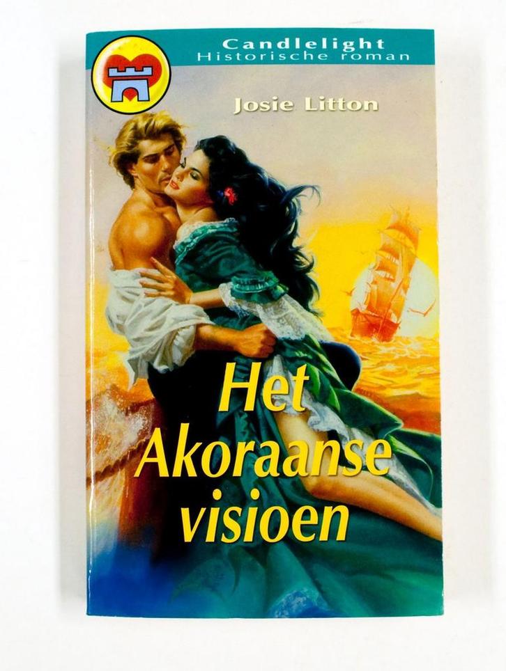 Het Akoraanse visioen / Candlelight historische roman / 590, Boeken, Historische romans, Gelezen, Verzenden