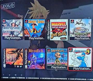 Sony - Playstation 1 (PS1) - Mini+MetalGearSolid+250 GAMES -