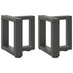 vidaXL Salontafelpoten 2 st T-vormig 30x25x(30-31) cm staal, Verzenden, Nieuw