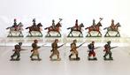 Meier & Fischer - Blikken speelgoed - 12 blikken soldaten, Antiek en Kunst, Antiek | Speelgoed