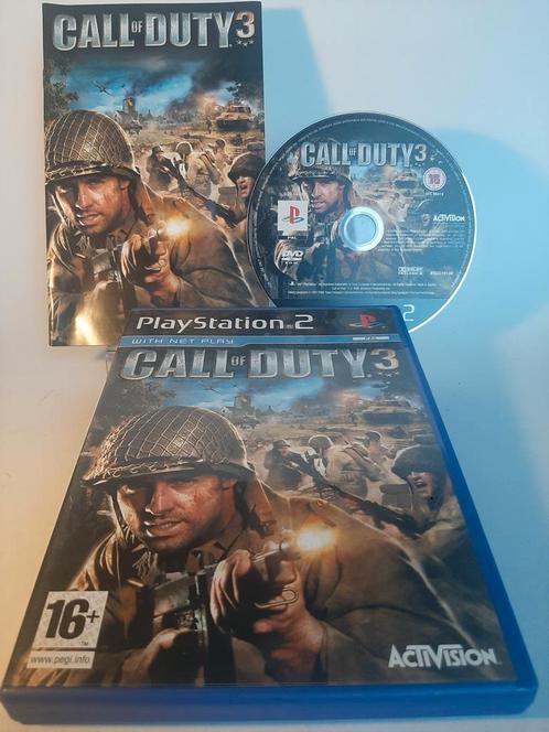 Call of Duty 3 Playstation 2, Consoles de jeu & Jeux vidéo, Jeux | Sony PlayStation 2, Enlèvement ou Envoi