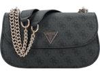 GUESS Schoudertas Eco Erica Convertible Xbody Flap Bag Coal, Verzenden, Zo goed als nieuw